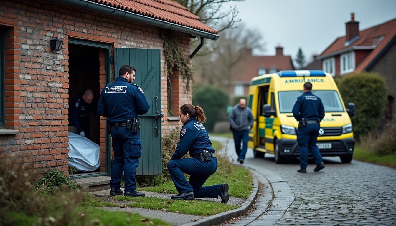 un drame secoue le pas-de-calais : une femme retrouvée sans vie à son domicile, son compagnon hospitalisé dans des circonstances graves.