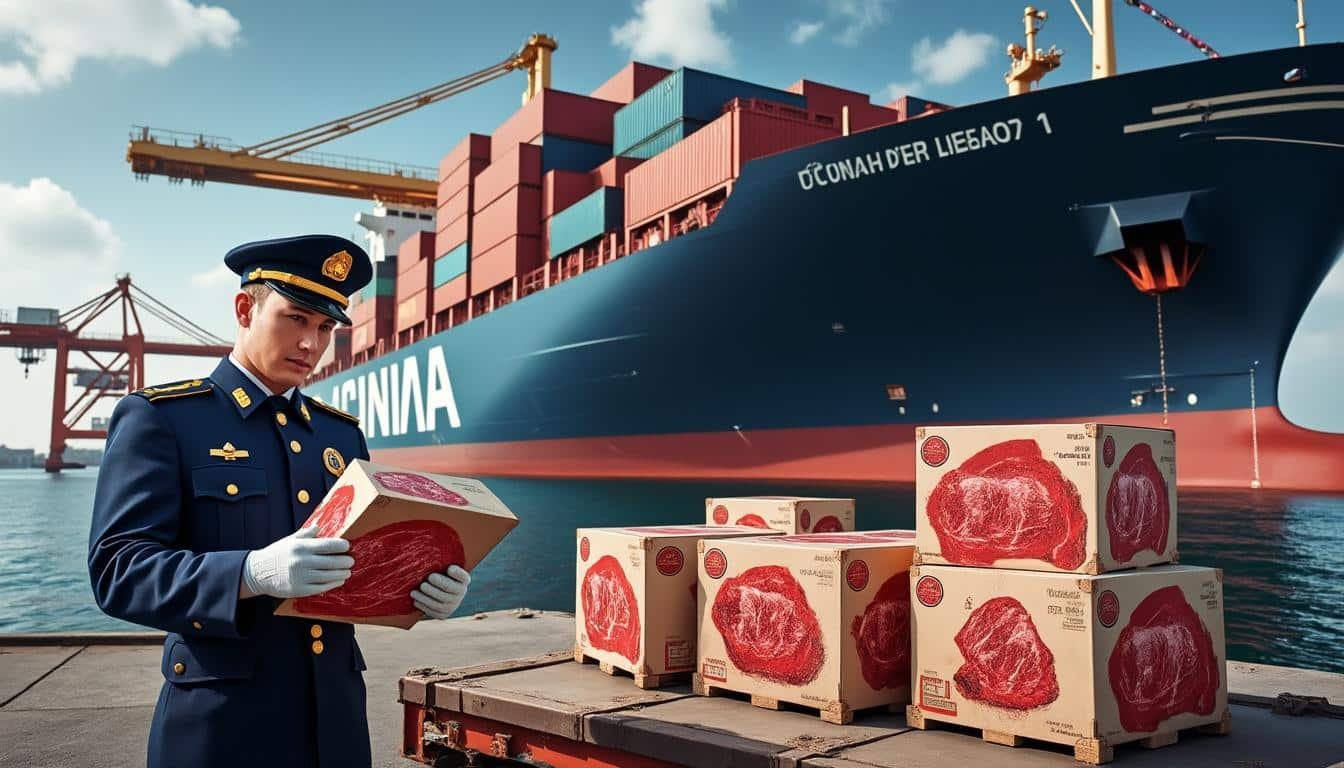 la chine impose une surtaxe de 55 % sur certaines importations de bœuf afin de protéger son marché intérieur et soutenir les producteurs locaux.