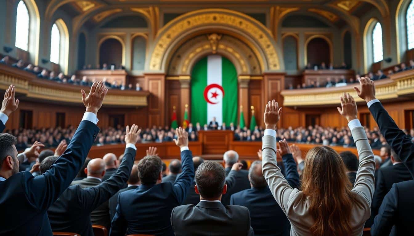 le parlement algérien adopte à l’unanimité une loi historique criminalisant la colonisation française, marquant une étape majeure dans la reconnaissance des souffrances passées.