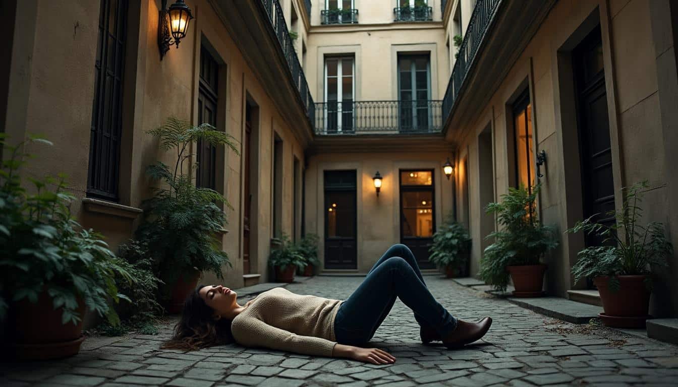 à paris, une femme a été retrouvée sans vie dans une cour intérieure après une chute mortelle de plusieurs étages. enquête en cours pour déterminer les circonstances exactes de cet incident tragique.