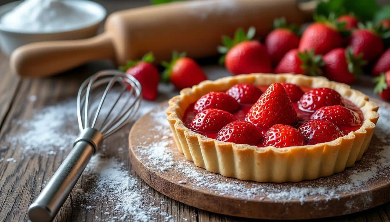 découvrez comment préparer une délicieuse tartelette aux fraises maison grâce à notre recette simple et gourmande, parfaite pour régaler vos proches.