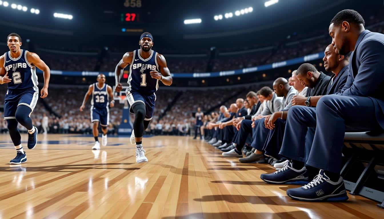 victor wembanyama manquera une deuxième fois consécutive avec les spurs en raison d'une nouvelle absence en nba.