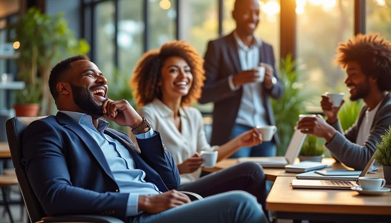 découvrez comment le rire au travail agit comme une soupape essentielle pour apaiser la colère et améliorer le bien-être professionnel.