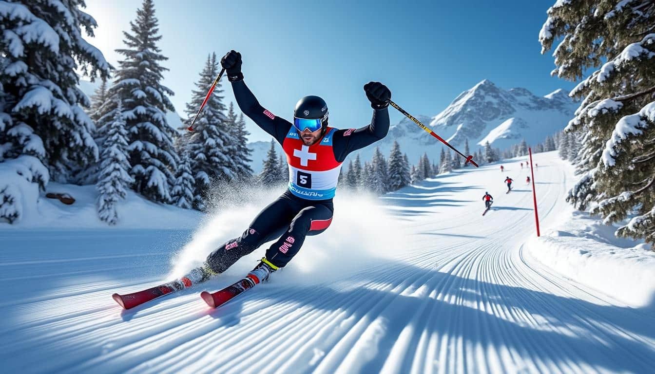 ski alpin : odermatt s'impose une nouvelle fois à wengen tandis que les skieurs français sont éloignés du podium.