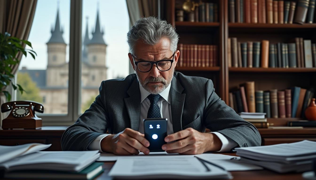 un avocat à angers fait face à plus de 160 appels en moins de six mois, révélant une affaire d’intimidation inquiétante orchestrée par son propre client.