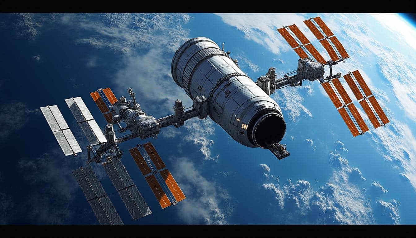 après plus de trente heures de voyage, l’astronaute française sophie adenot s’est brillamment arrimée à la station spatiale internationale, marquant une étape majeure dans sa mission spatiale.