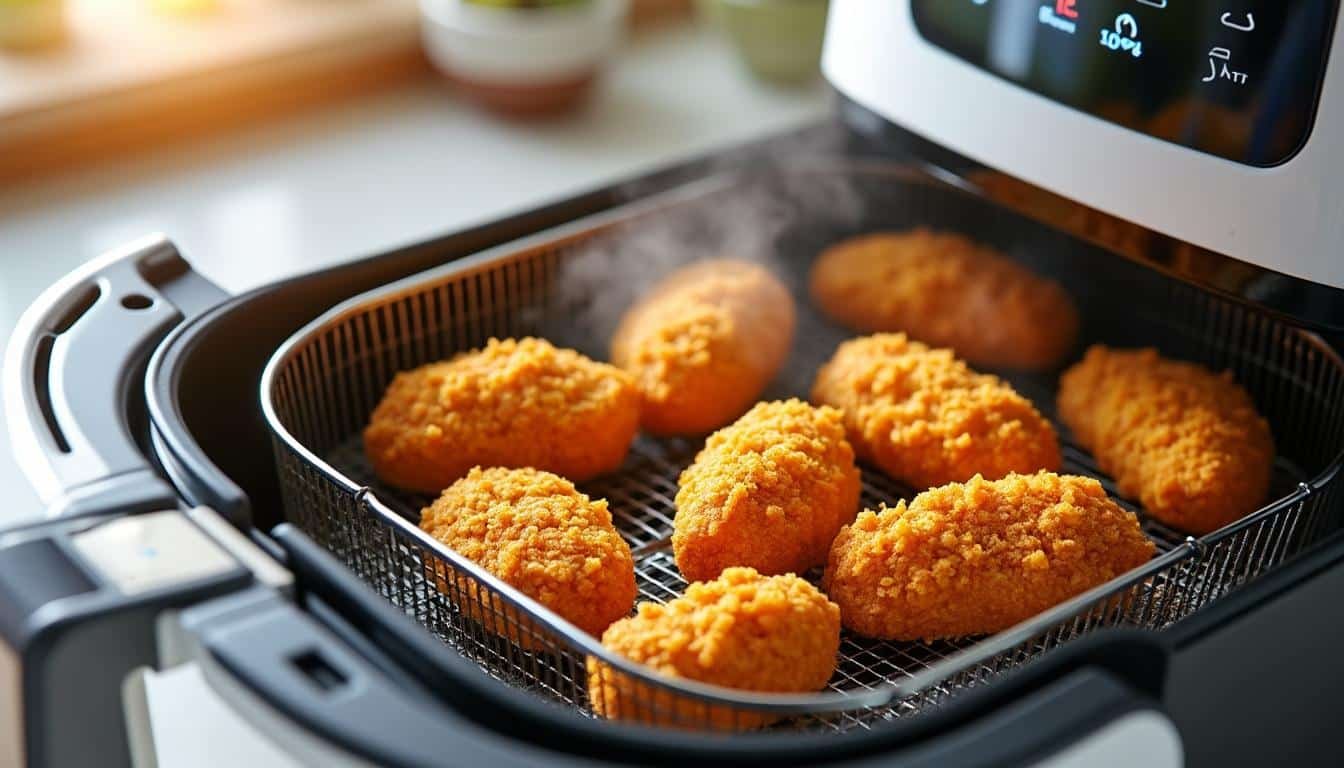 découvrez comment préparer des nuggets croustillants et savoureux à l'air fryer grâce à nos astuces simples et rapides pour un résultat parfait à chaque fois.