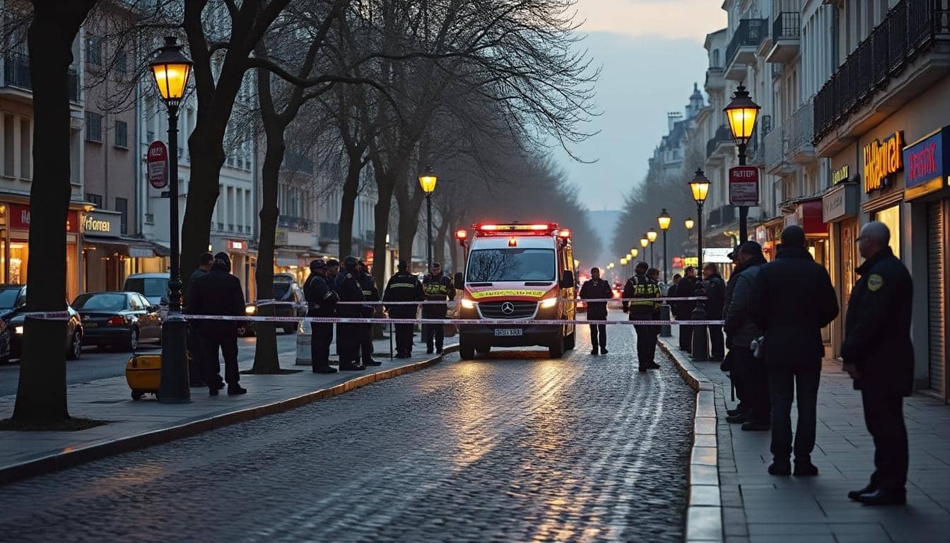 drame à nantes : un piéton décède rue romain-rolland dans des circonstances mystérieuses, alors qu'aucun véhicule n'était présent sur les lieux.