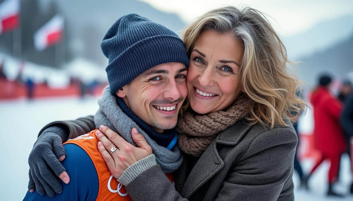 pour les jo 2026, la maman de marco pantani exprime son admiration pour émilien jacquelin, le biathlète français dont le courage et la détermination lui évoquent son fils.