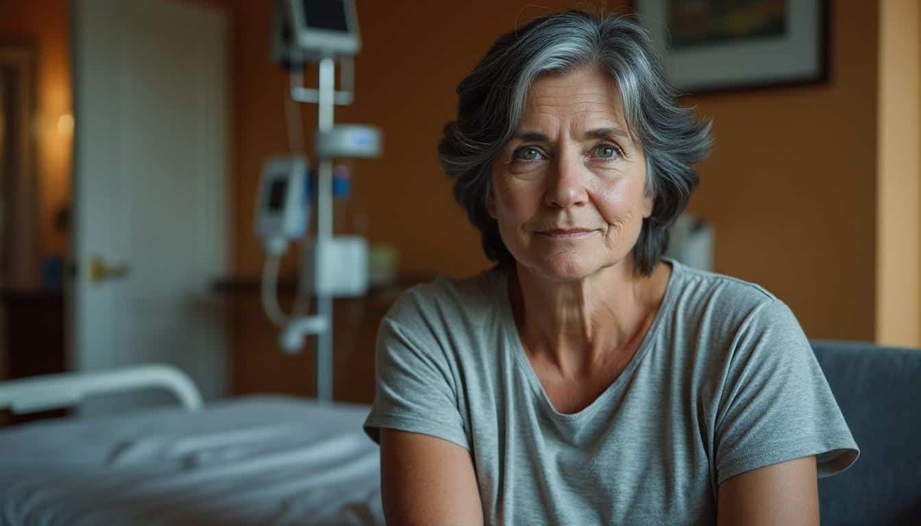 mary patrux partage son courageux combat contre la récidive de son cancer du sein, confrontée à 16 séances de chimiothérapie pour retrouver la santé.