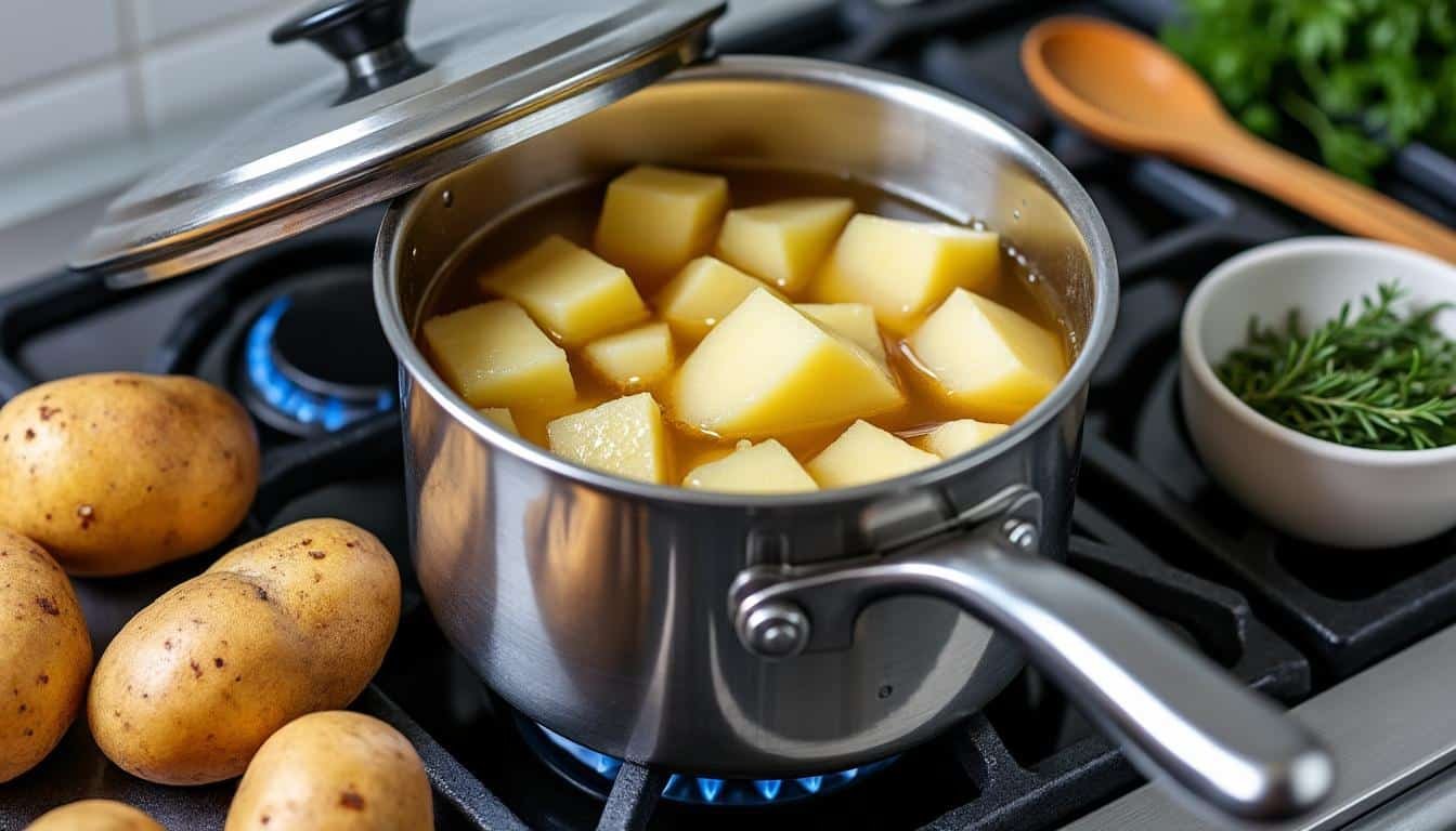 découvrez les astuces et conseils pour réussir la cuisson des pommes de terre à la cocotte minute, avec des temps adaptés pour des résultats parfaits et rapides.